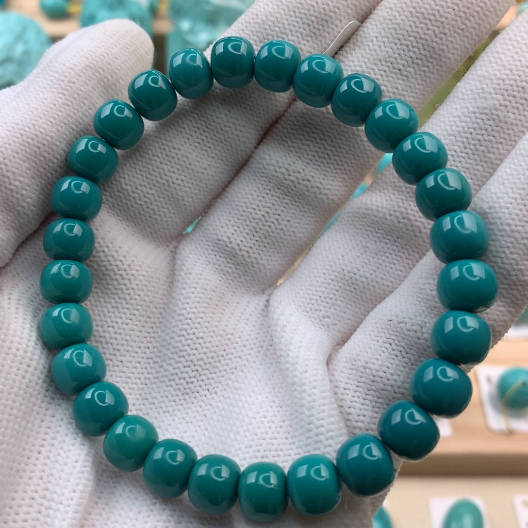 绿松石珠宝玉石未镶嵌