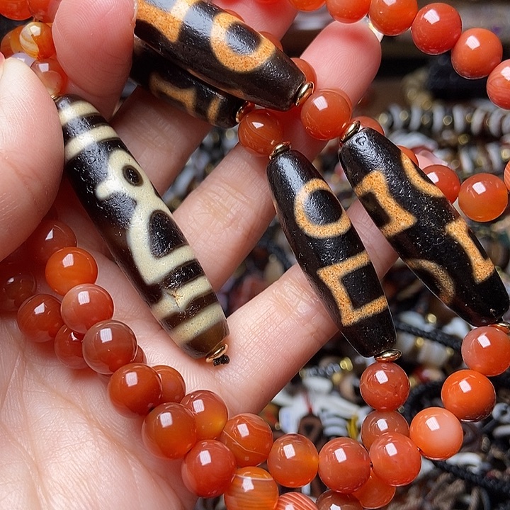 玛瑙/玉髓未镶嵌手链