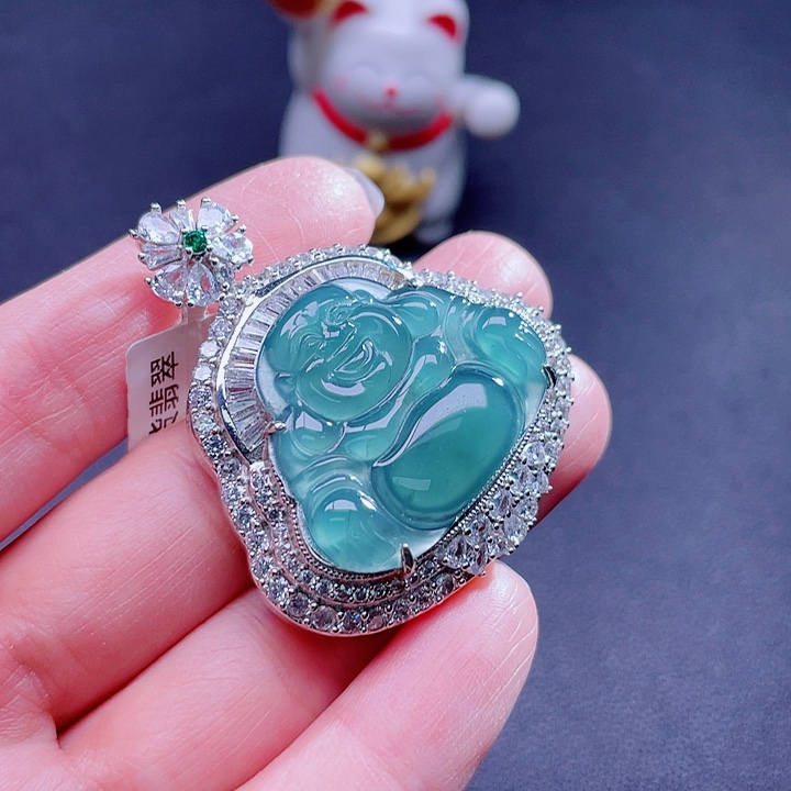 翡翠吊坠(不含链)未镶嵌