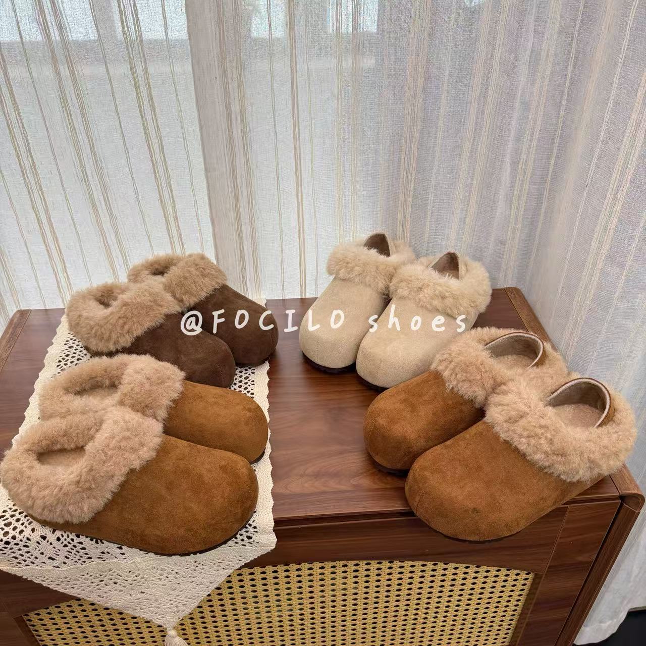 踩包两穿厚底棉鞋女款2025新款秋冬季加绒保暖内增高包跟勃肯女鞋