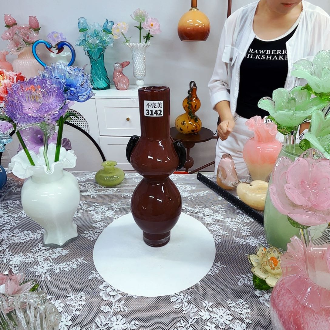 琉璃花瓶花器艺术品