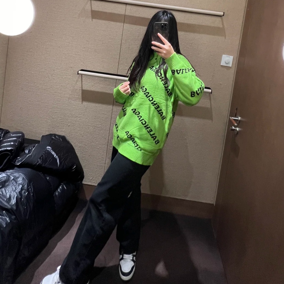 99新 Balenciaga/巴黎世家 毛衣 尺码M成色看直播GSS23433