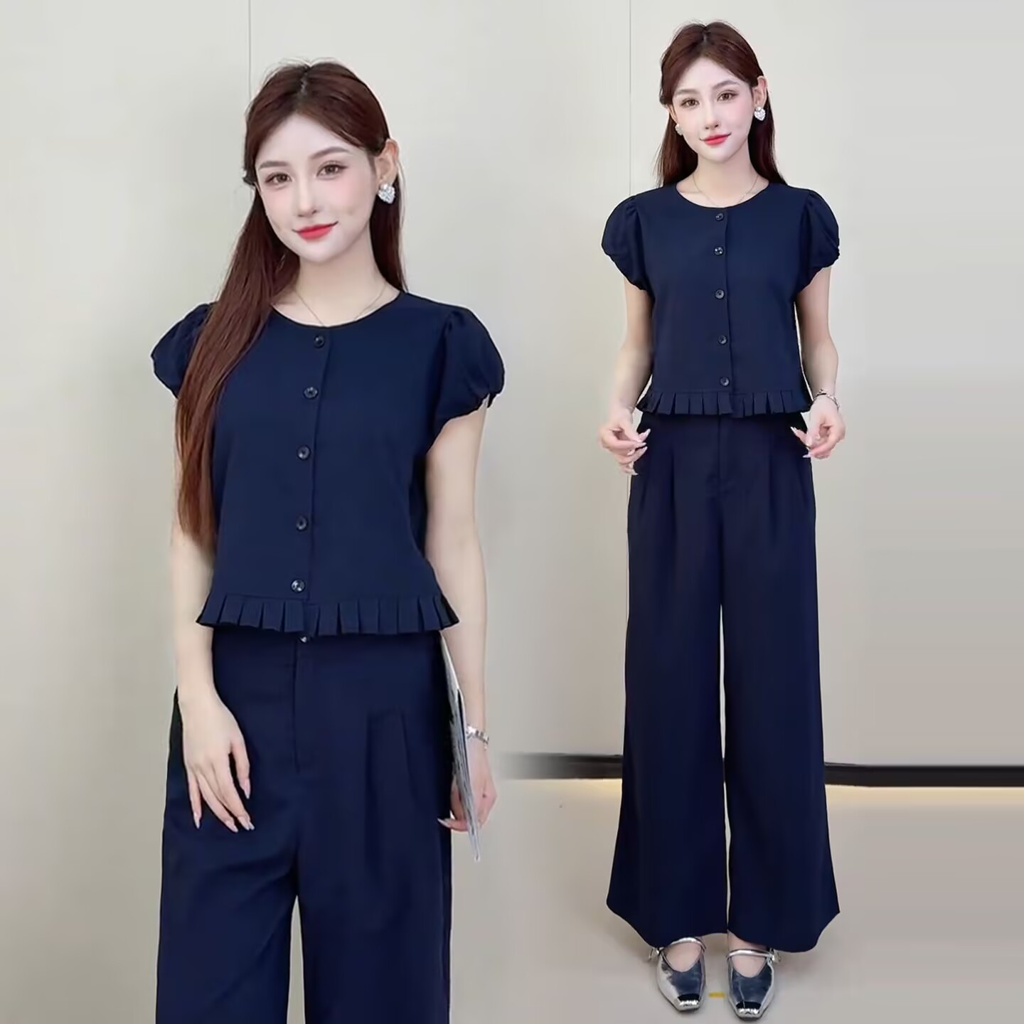 200斤微胖mm休闲套装女士大码显瘦宽松遮肉洋气质运动服两件套