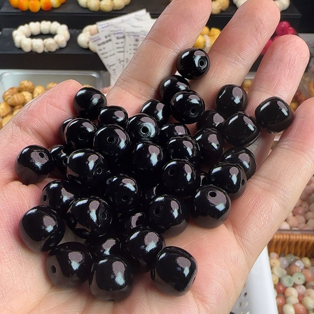 菩提根/象牙果手串卡12黑加仑桶100颗卡牌➕20颗