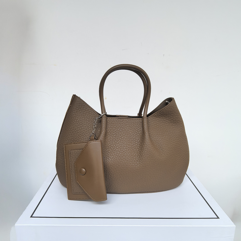 2025新款荔枝纹菜篮子1605棕色-02