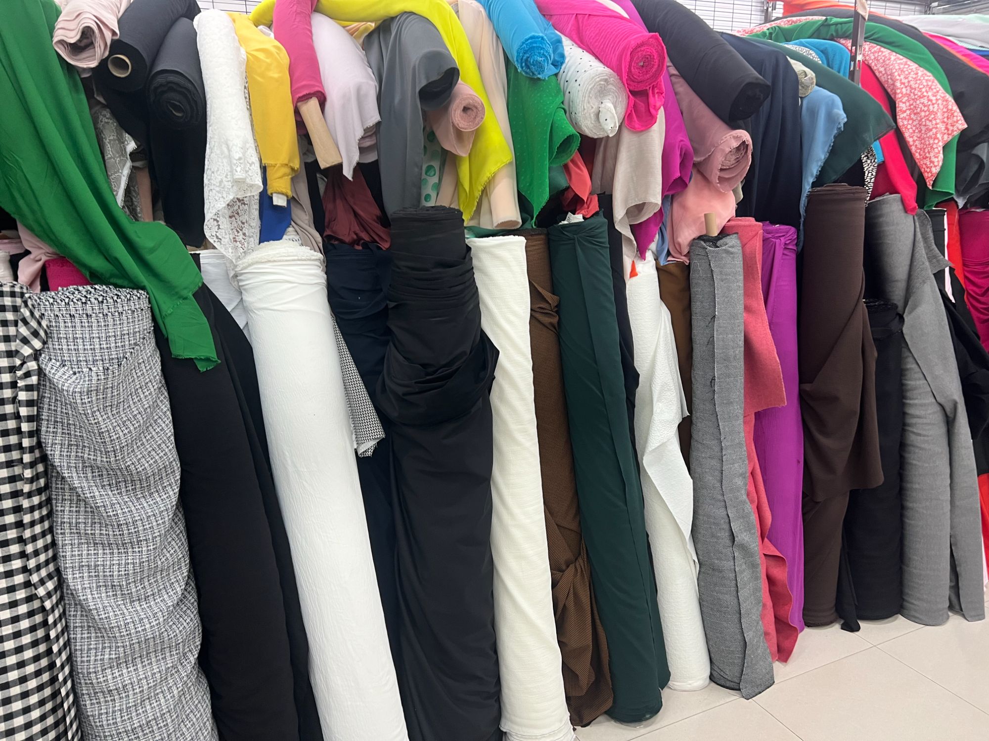 【布料直播扣号链接】高档优选时装布料