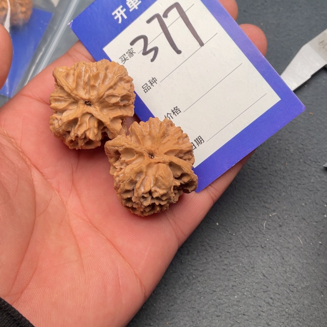 核桃把件38苹果园，377号