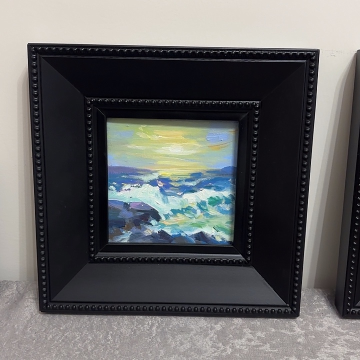 横款小幅作品家居挂画摆台