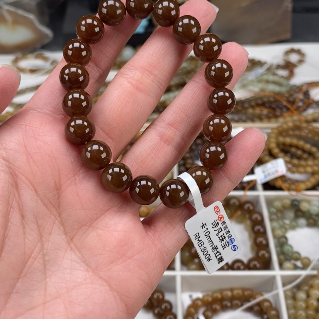 和田玉（糖玉）手串未镶嵌