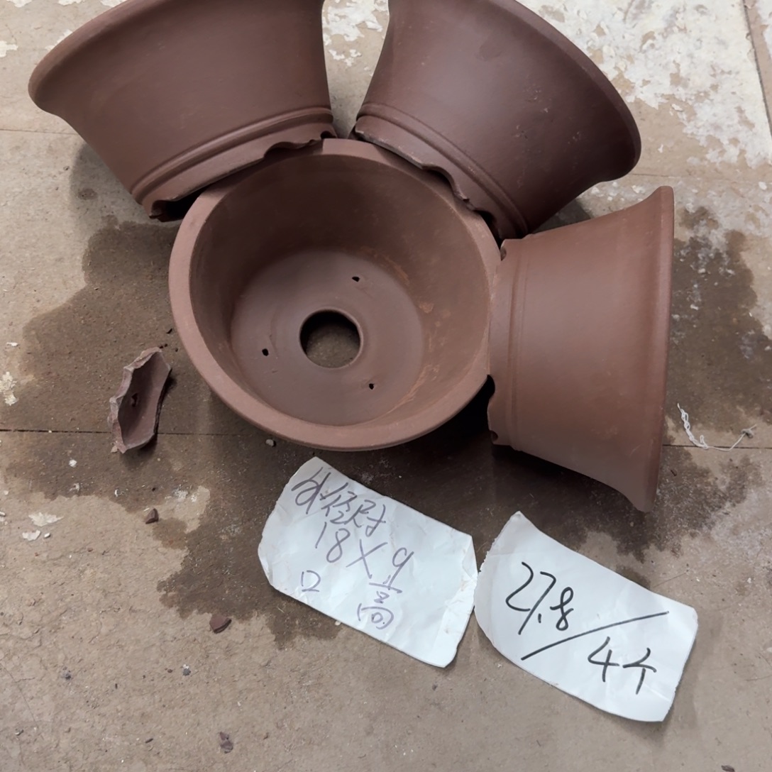 紫砂花盆破损包赔