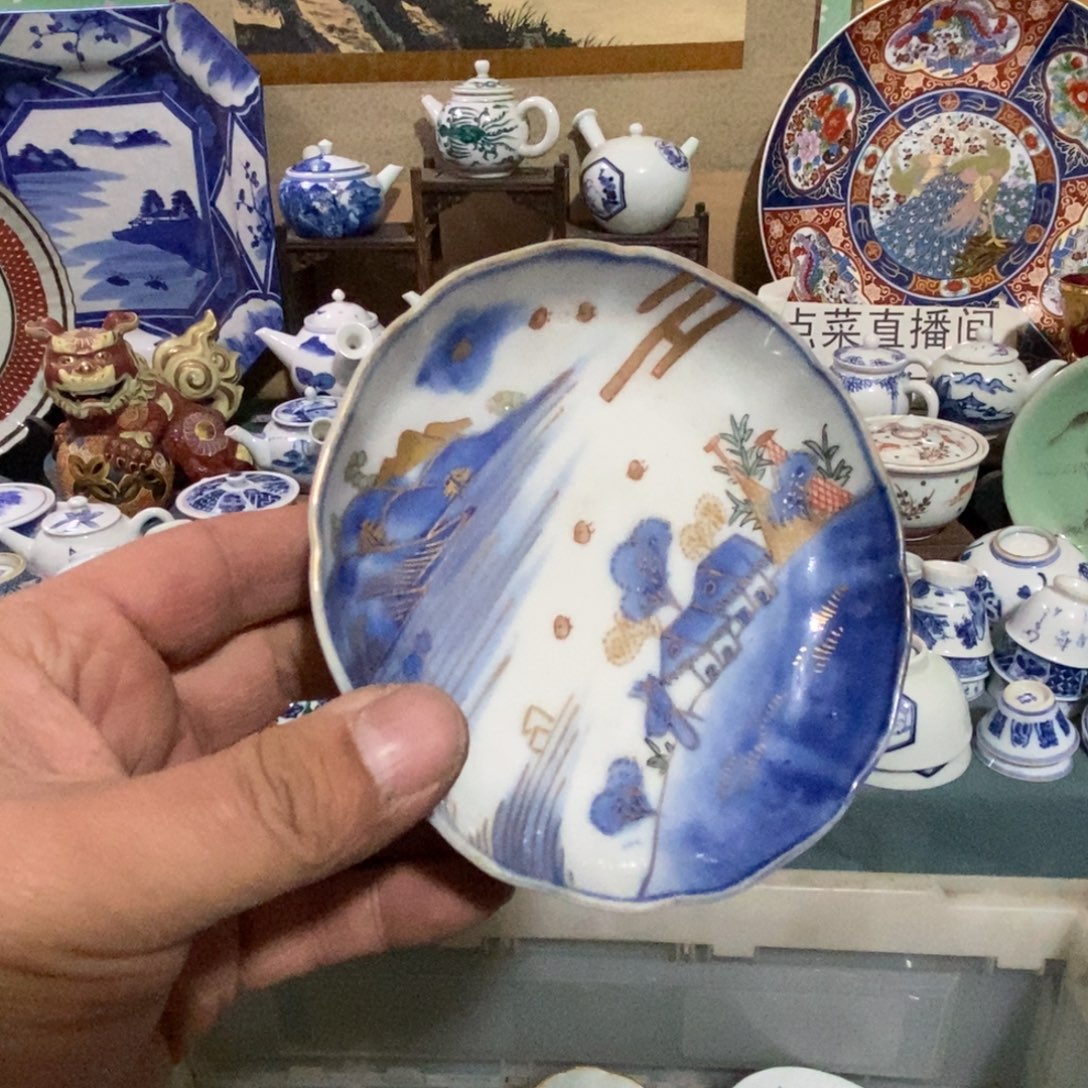 瓷片舶来瓷器满28包邮当日凑单