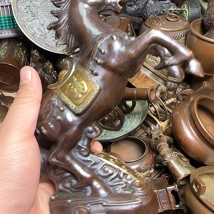 铜器办公室茶室摆件