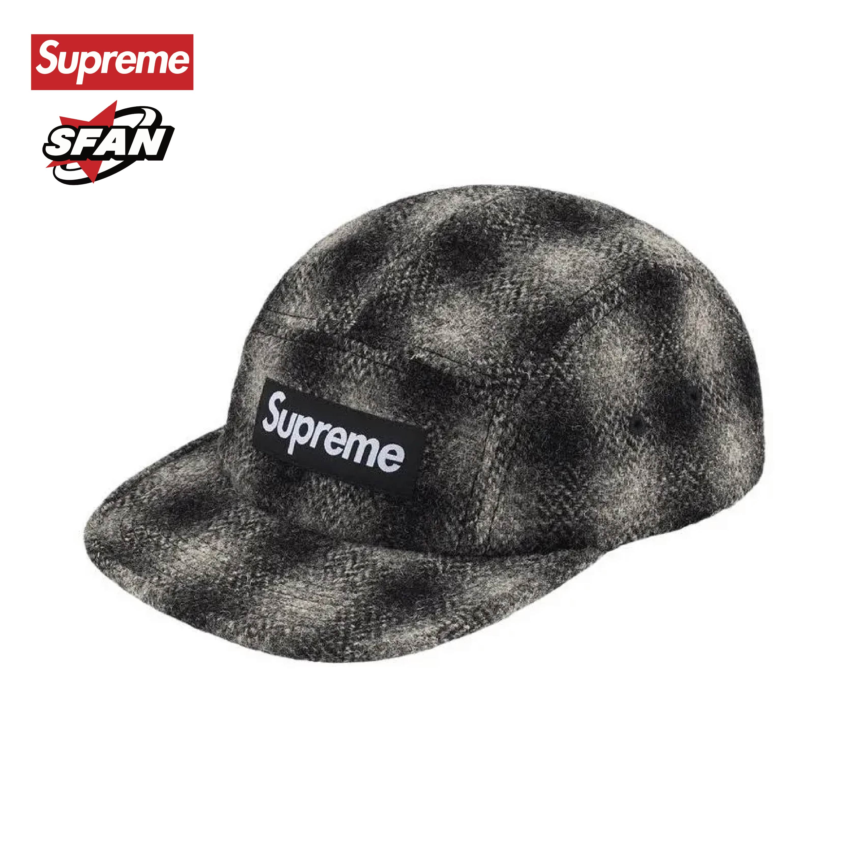 Supreme FW25 Harris Tweed® Camp Cap 羊毛 棒球帽 五片帽