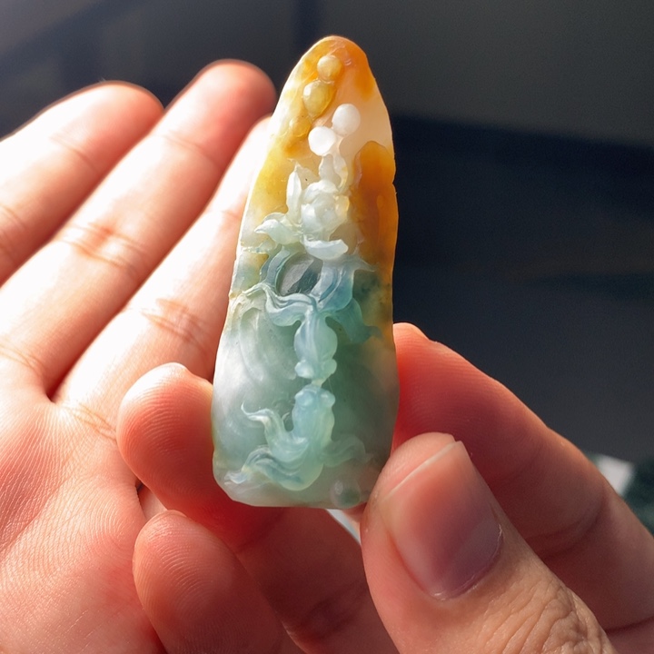 未镶嵌定制翡翠牌子