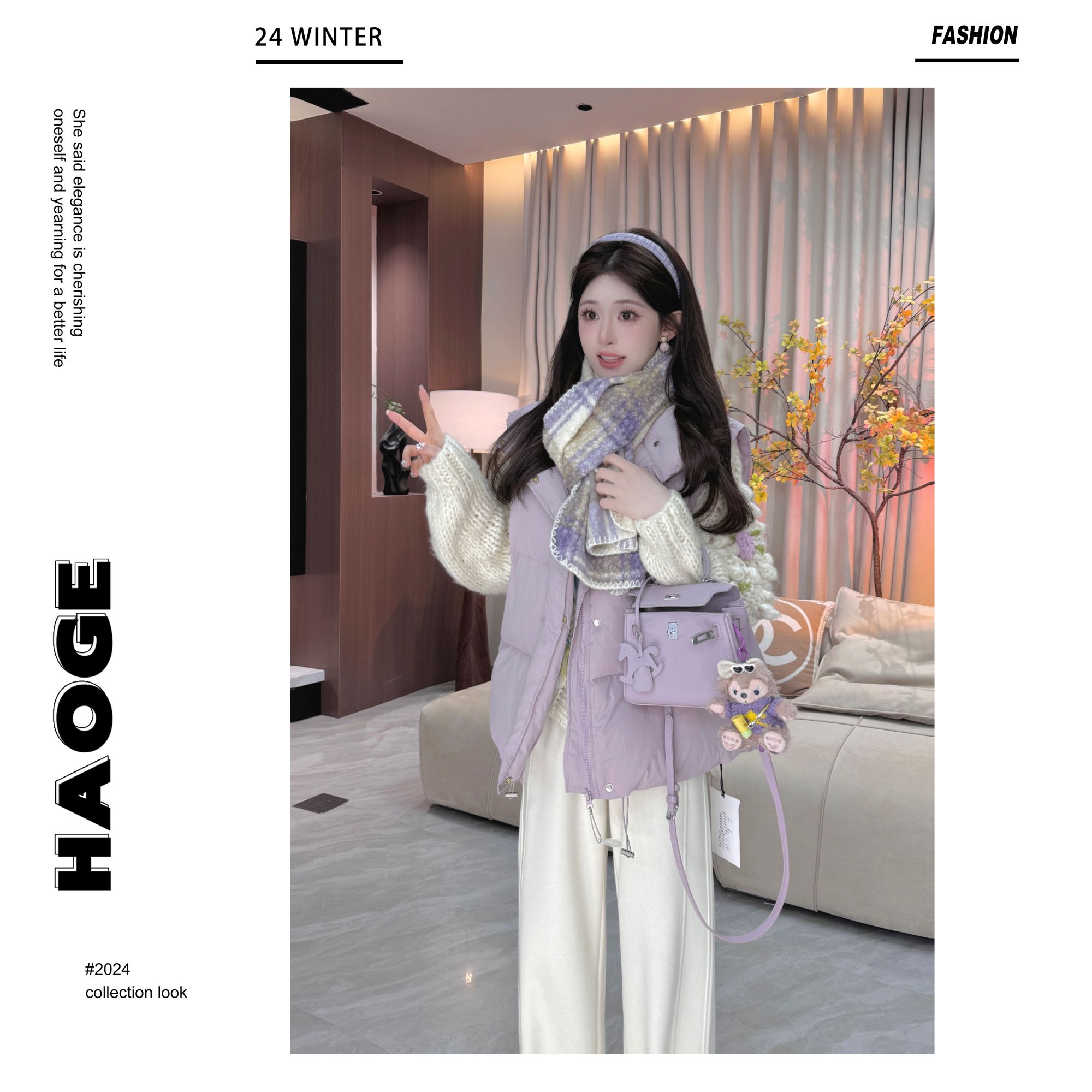 萱Xuan●羽绒马甲预Q4YRF8261A