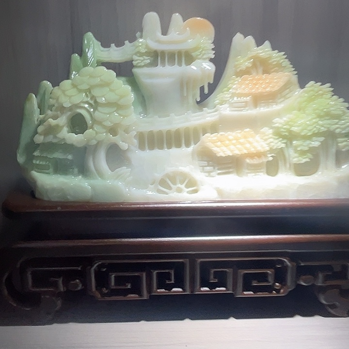 永***兴石头家居用品山水摆件