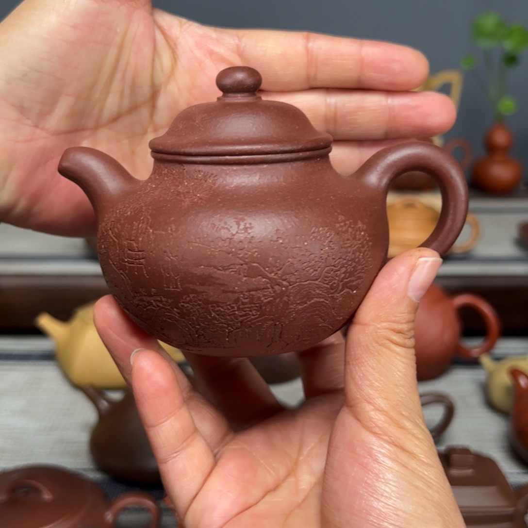 茶壶紫砂莲子200毫升