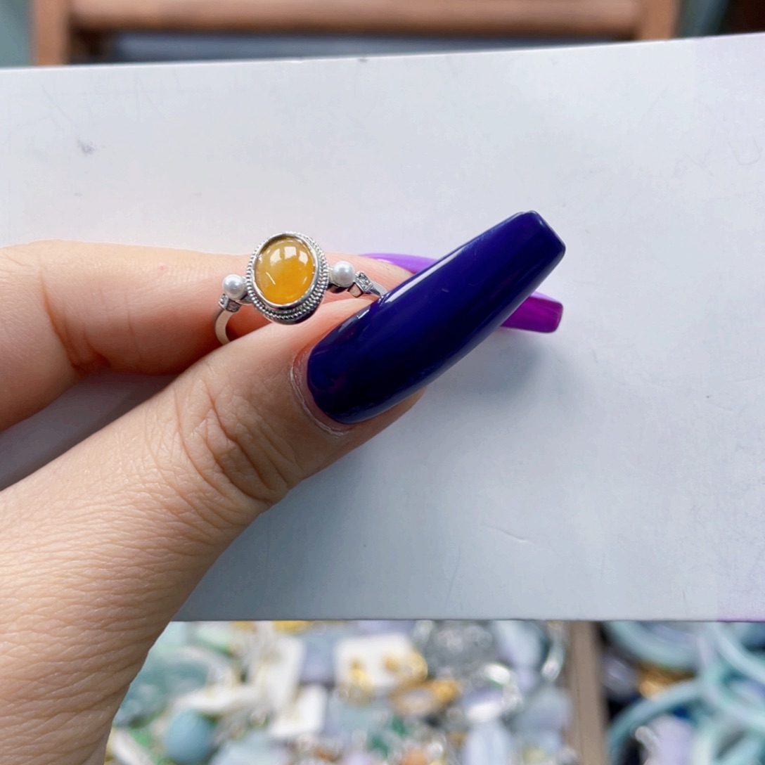 翡翠颈饰银S925镶嵌天然翡翠Ａ货