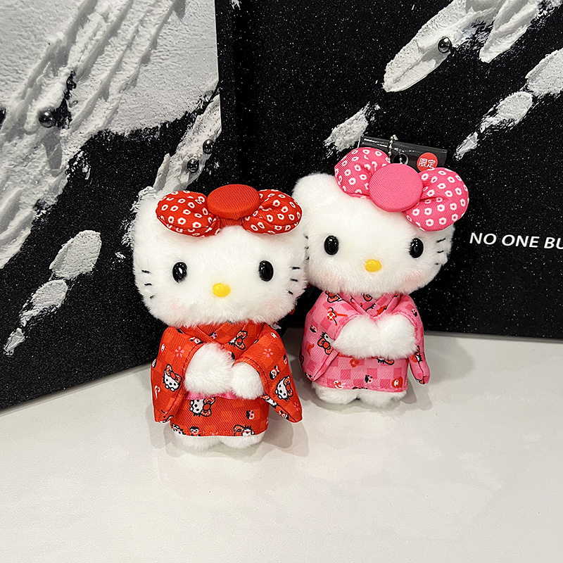 满印合服kitty 可爱包包挂件