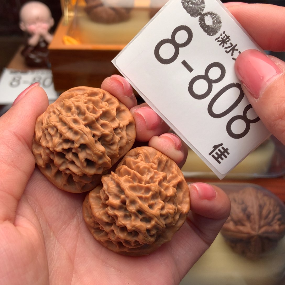 文玩核桃把件38秦闷