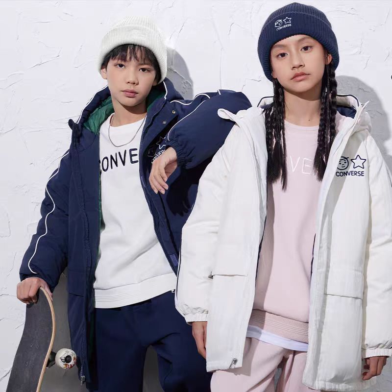 Converse匡威儿童百搭舒适Noritake联名保暖中款羽绒服 CV2542414