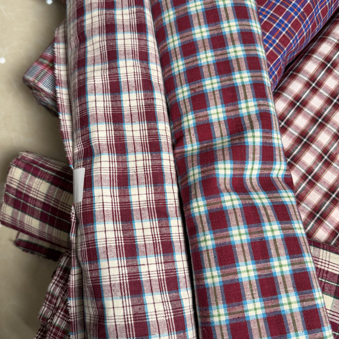 精品老土布印花布