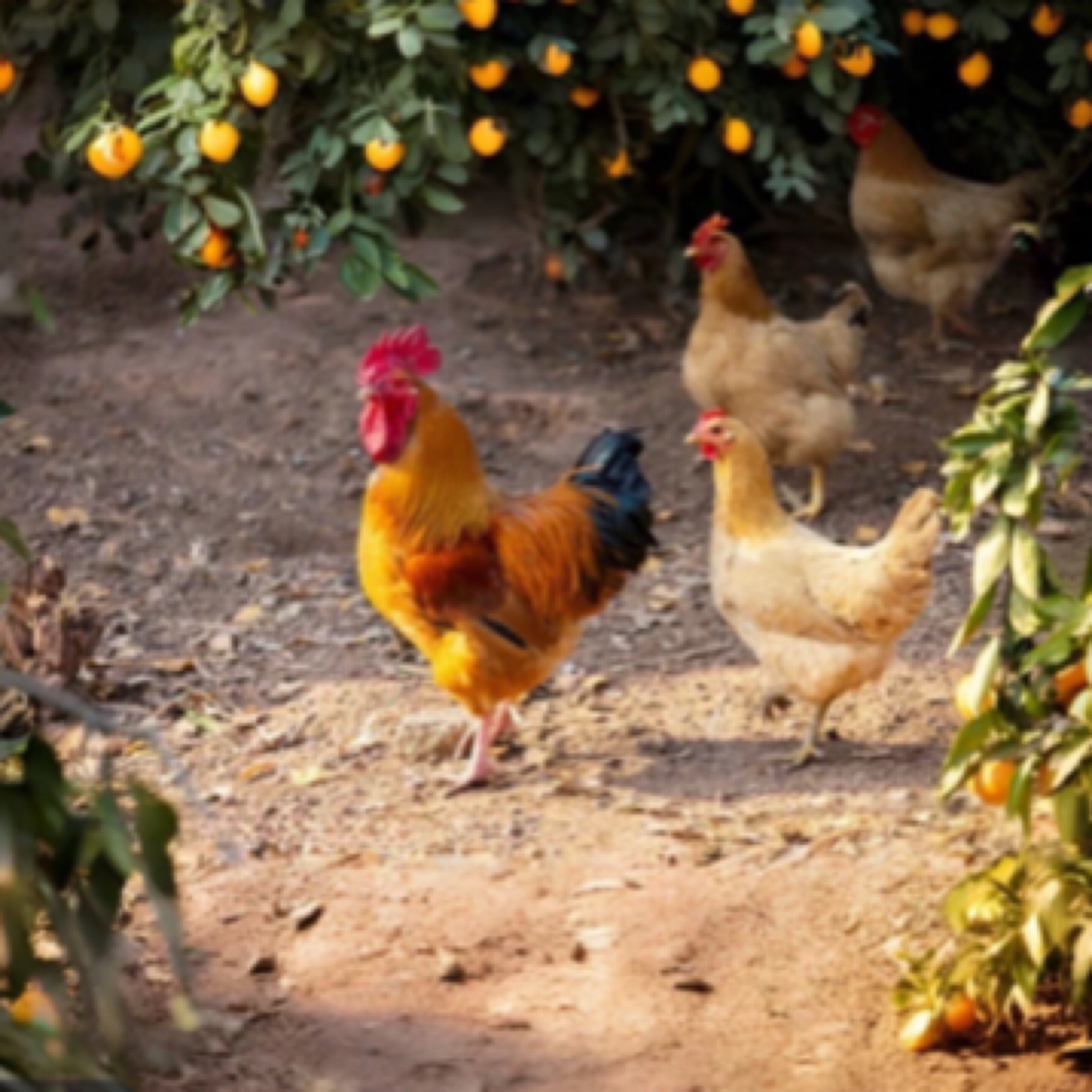 【宠物鸡】皖南土鸡，6只，送2只，到手8只，疫苗齐全（6斤左右）下蛋王/肉质好/高品质