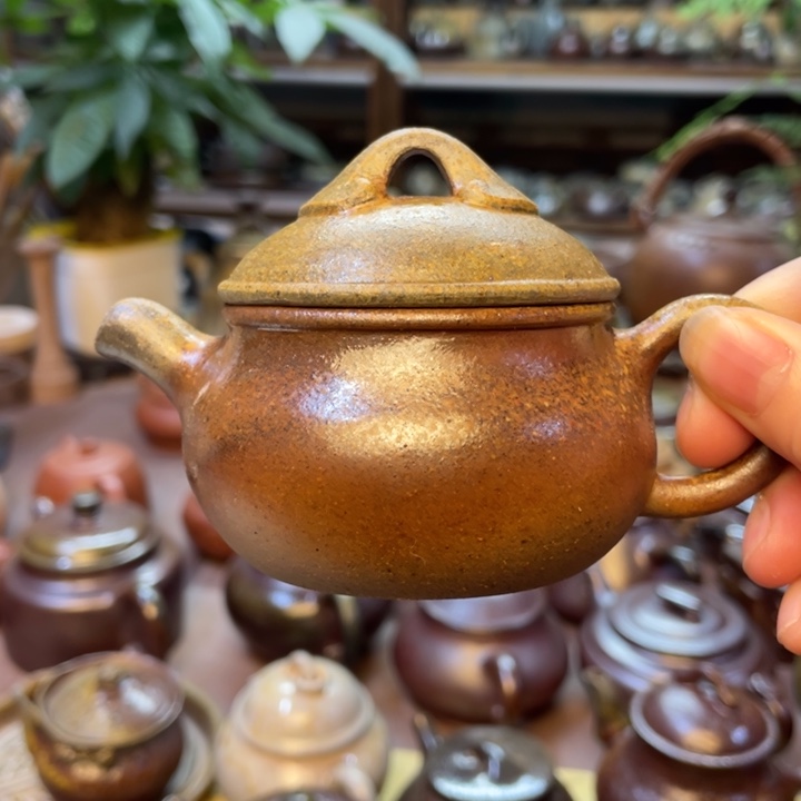 茶壶紫砂宜兴紫砂原矿泥料全手工