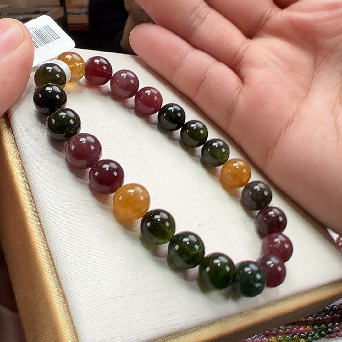 手串碧玺未镶嵌8.5mmmmmm