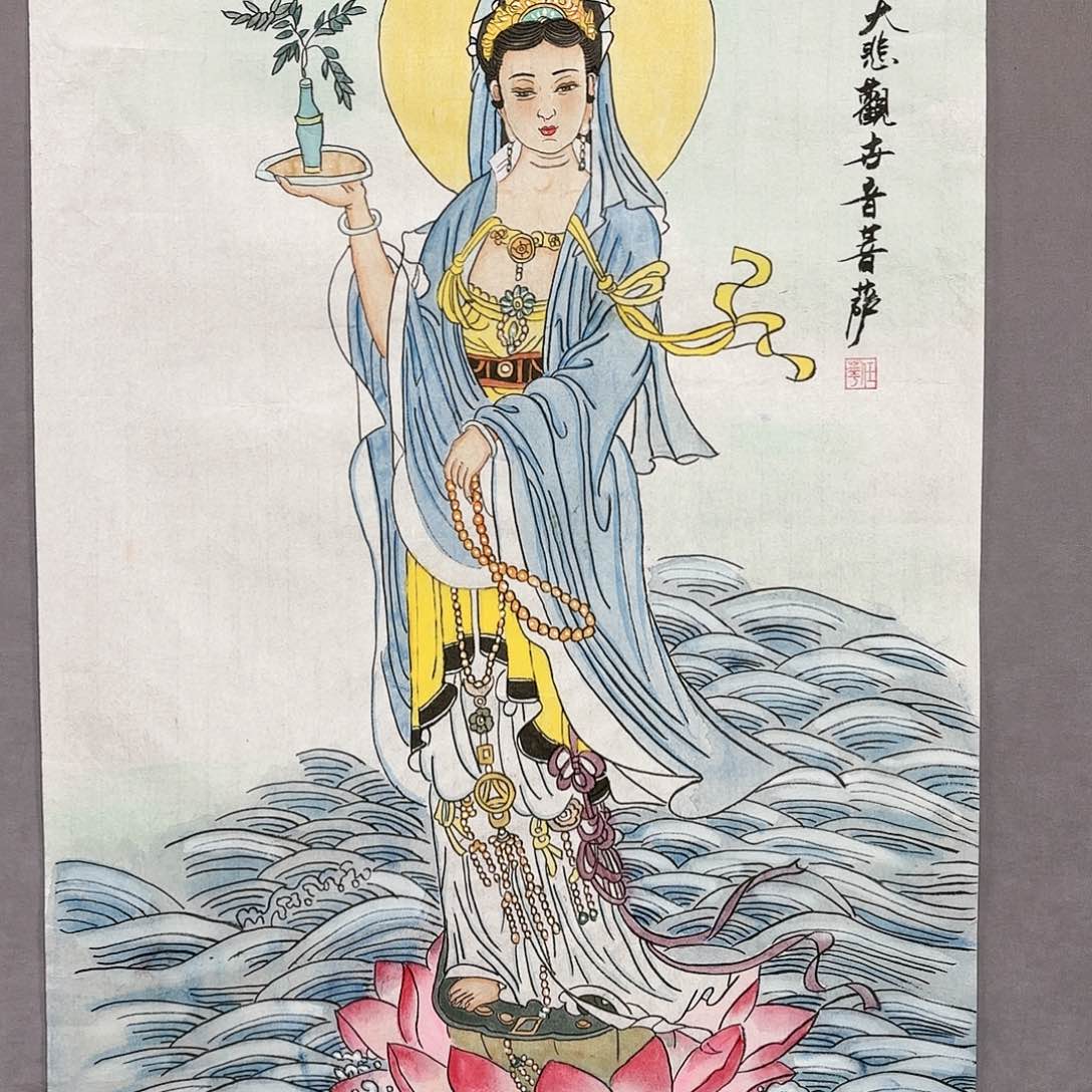 国画国画纯手绘作品请放心去藏