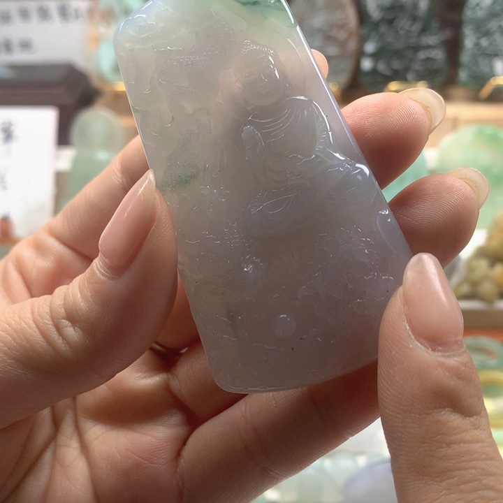颈饰未镶嵌翡翠大日