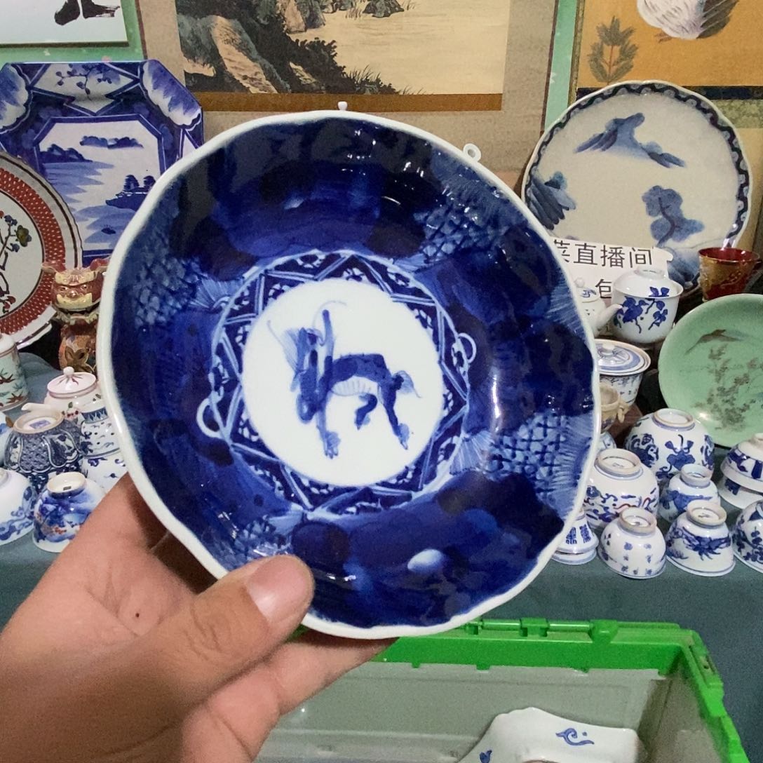 瓷片舶来瓷器满28包邮当日凑单