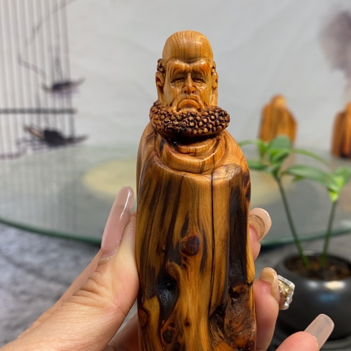 【闪购商品】柏木（崖柏）根雕木雕工艺品摆件，满十送一手把件