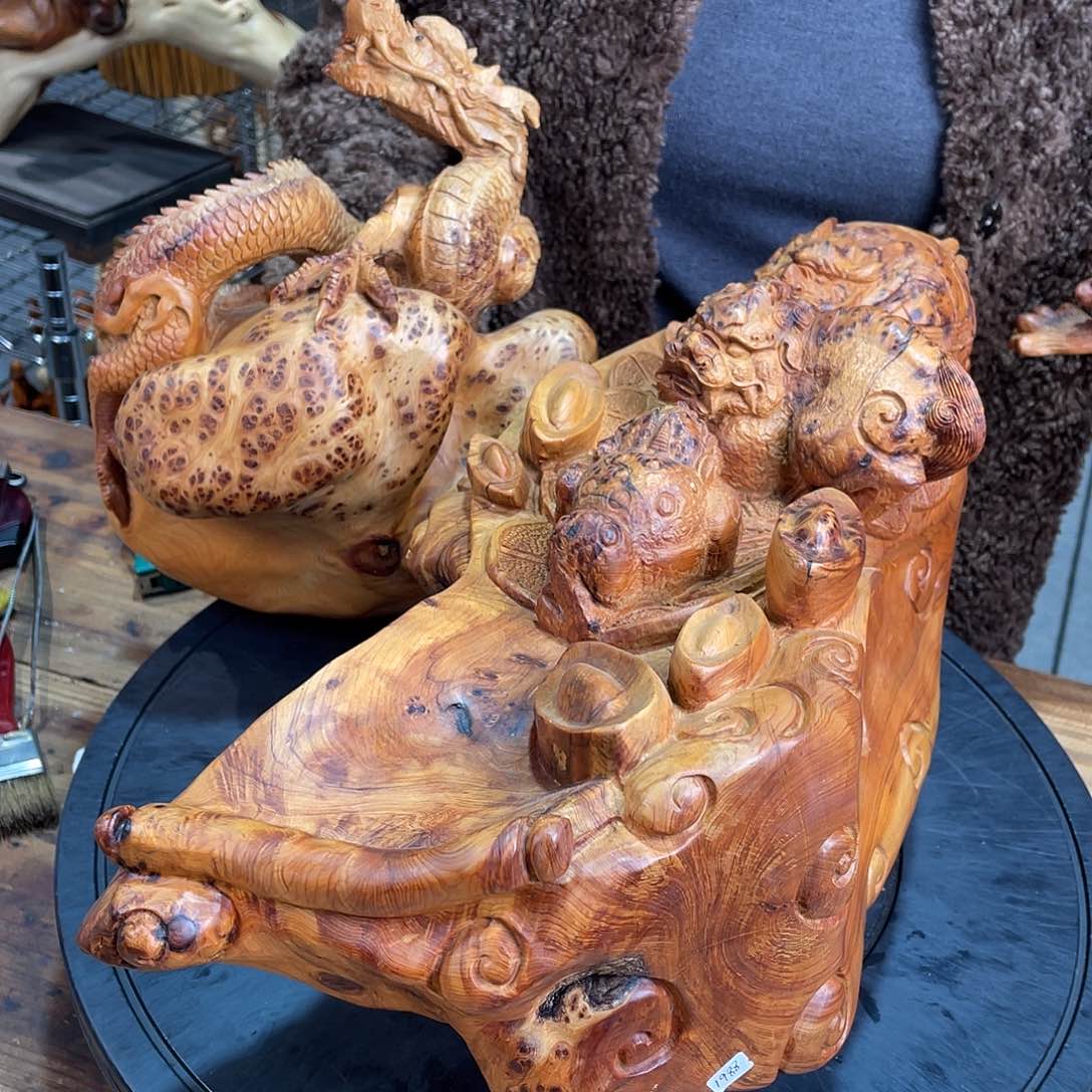 柏木（崖柏）随型艺术根雕