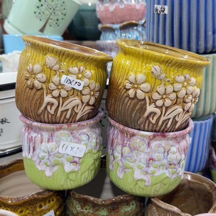 凑9块包邮，有孔，花盆