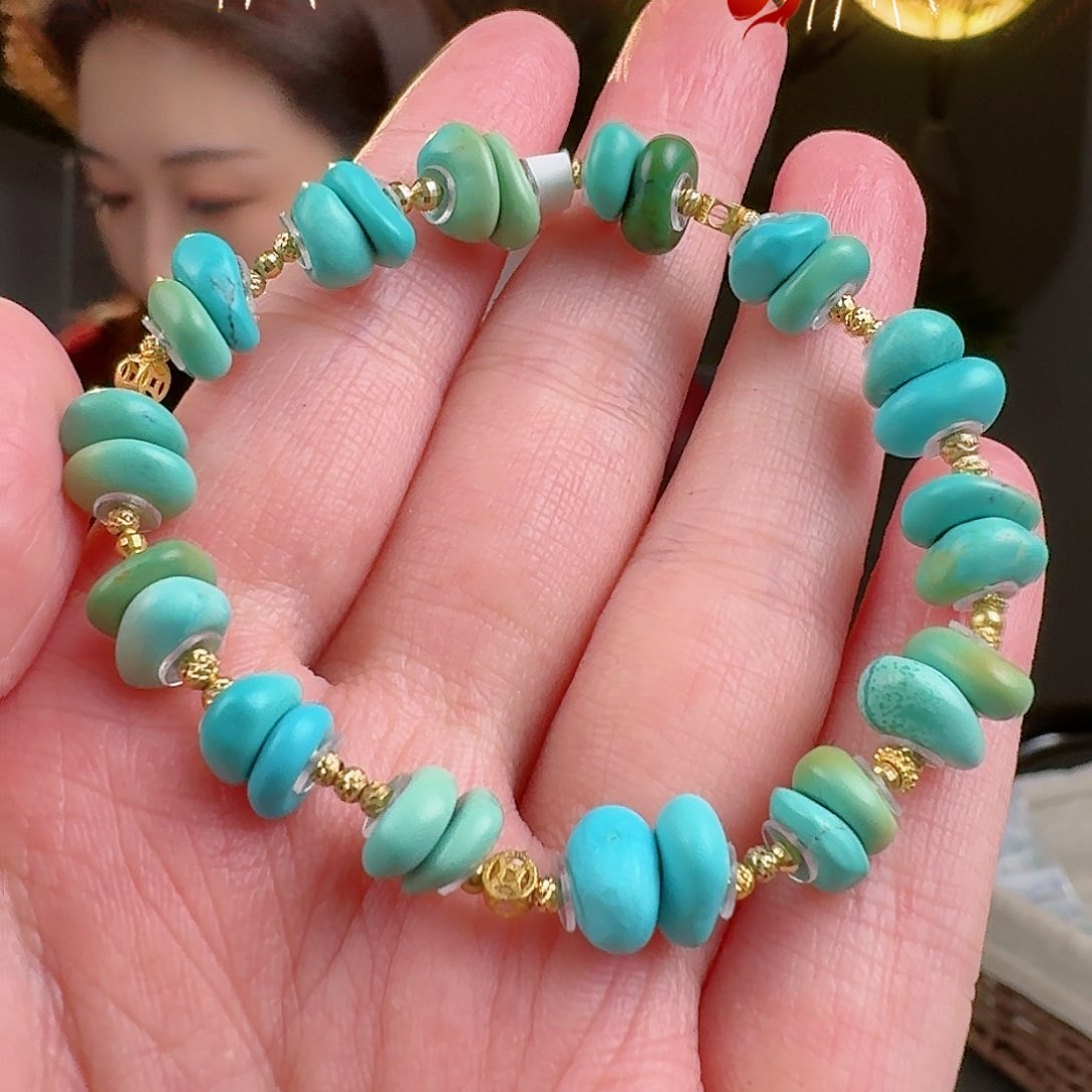 绿松石珠宝奇石未镶嵌