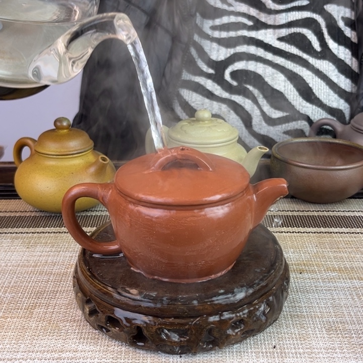 茶壶紫砂紫泥220cc