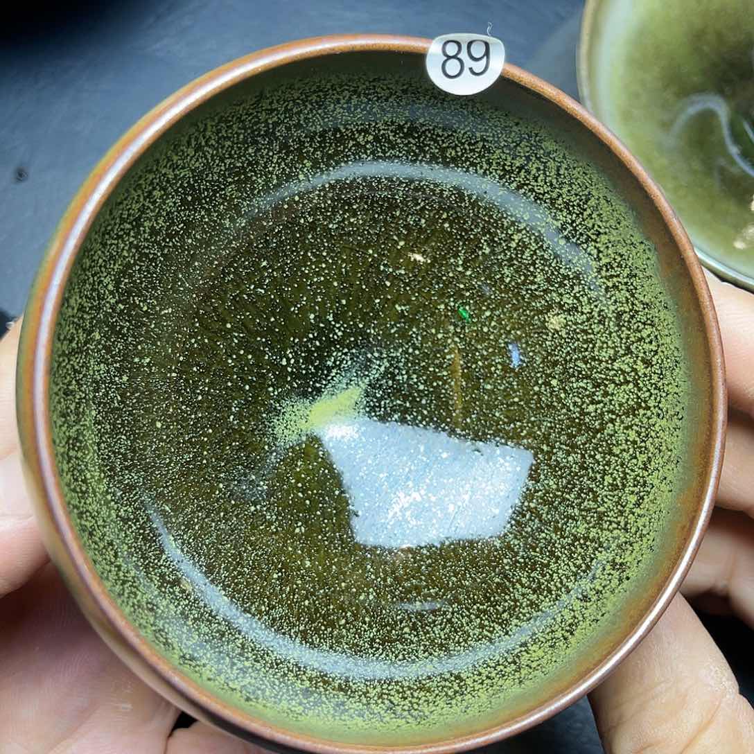 茶盏龙窑柴烧茶叶末钵钵器型9.1口径