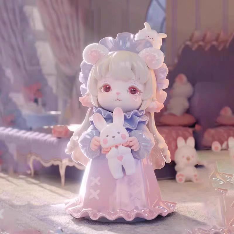 【开盒默认拆盒 踩尾巴】MIMIA羊角村系列潮玩盲盒大娃搪胶