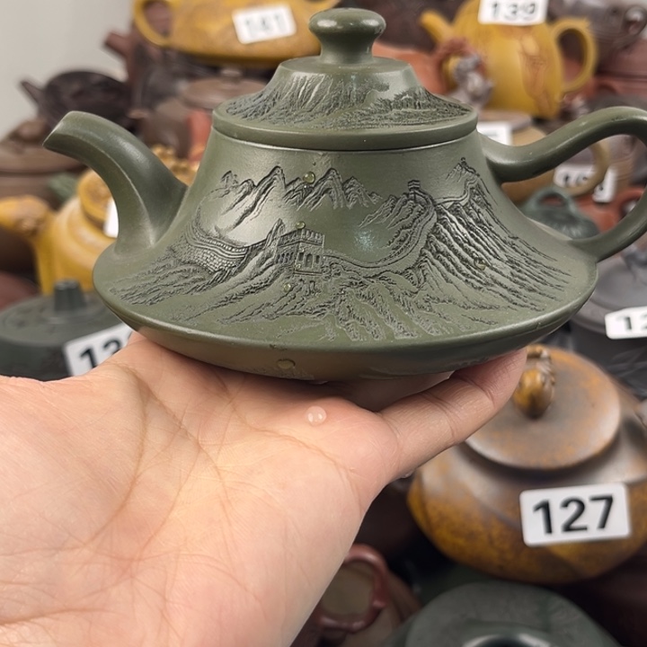 紫砂茶壶底微裂的