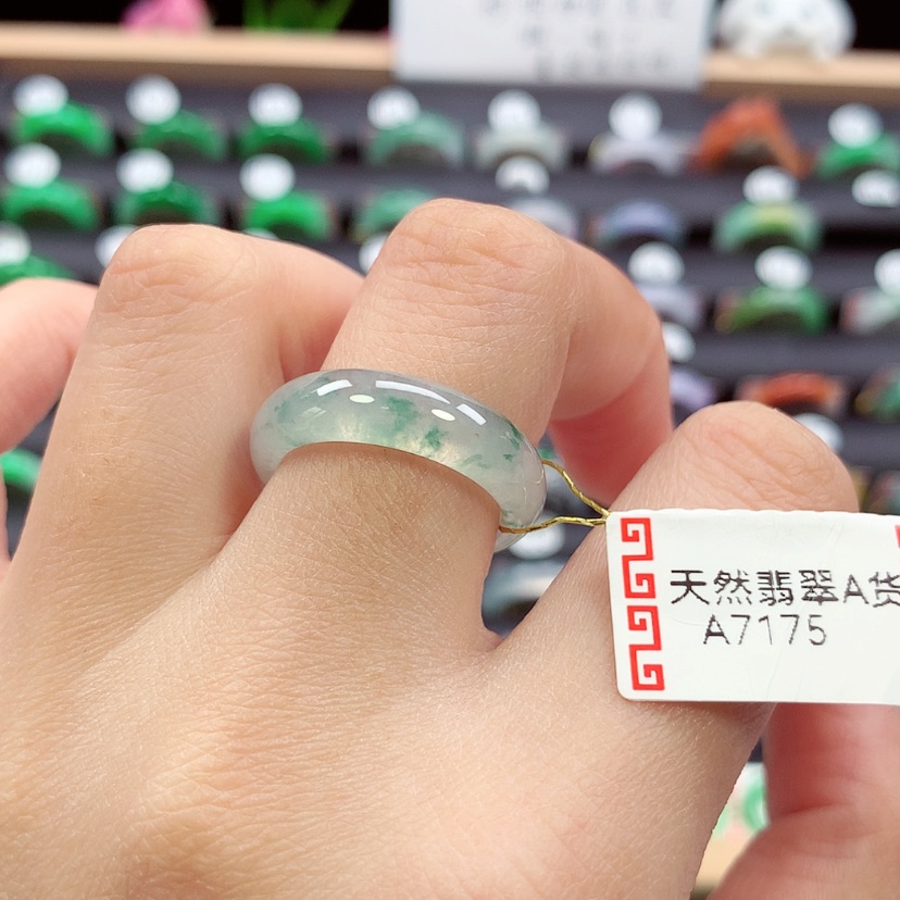 【闪购商品】未镶嵌戒指翡翠15号