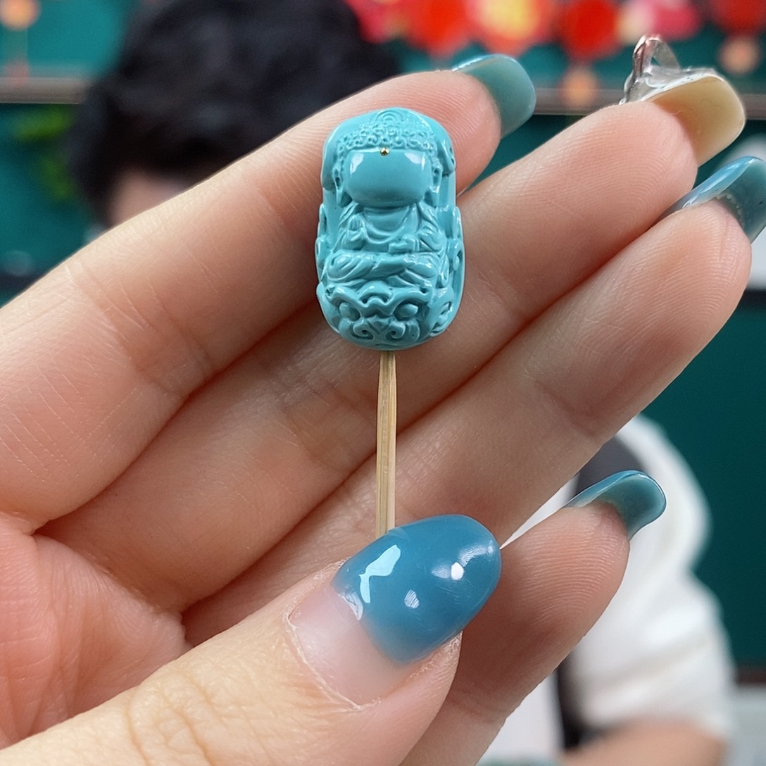 绿松石珠宝奇石未镶嵌