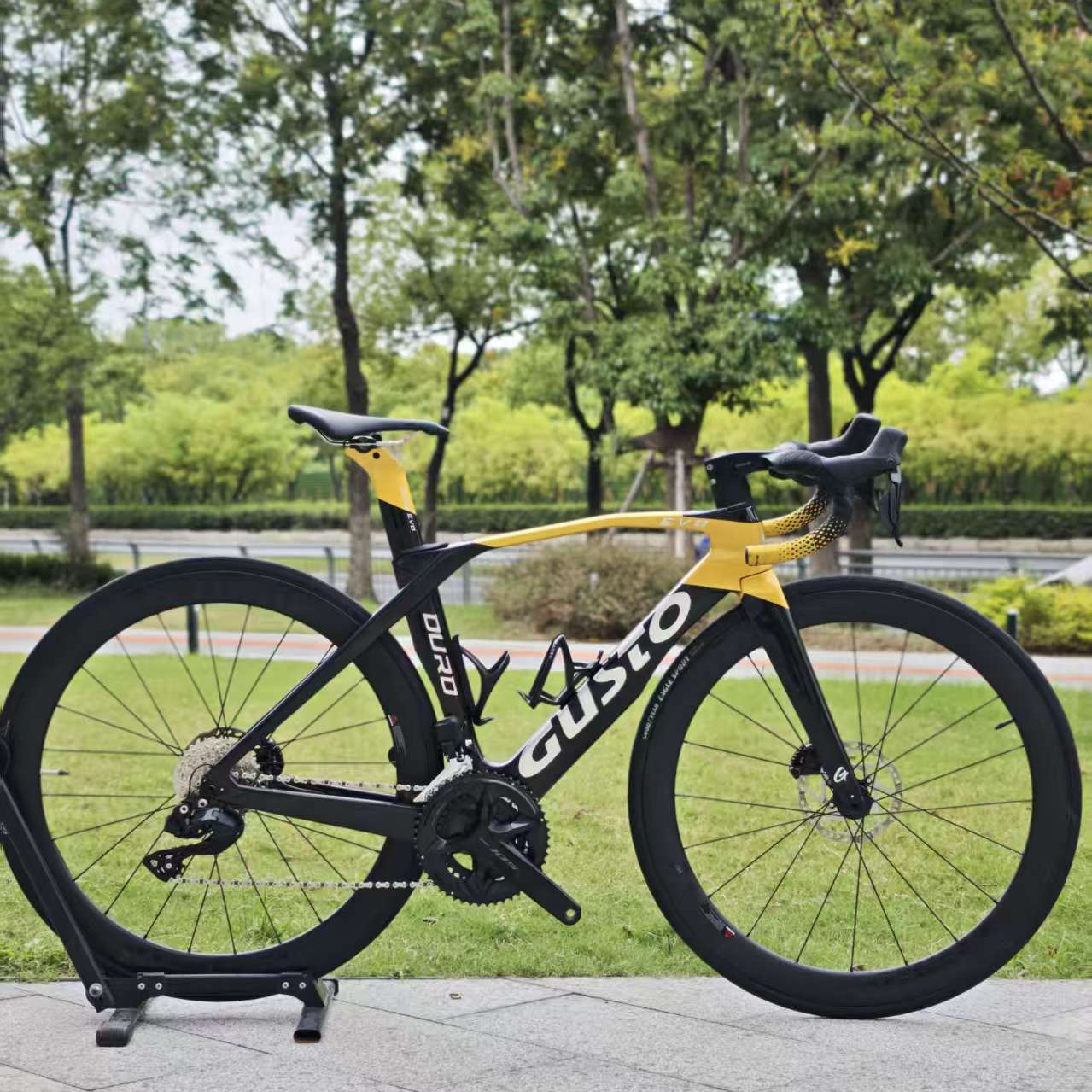 公路自行车碳纤维自行车高士特duro evo尺码xs适合158-168左右