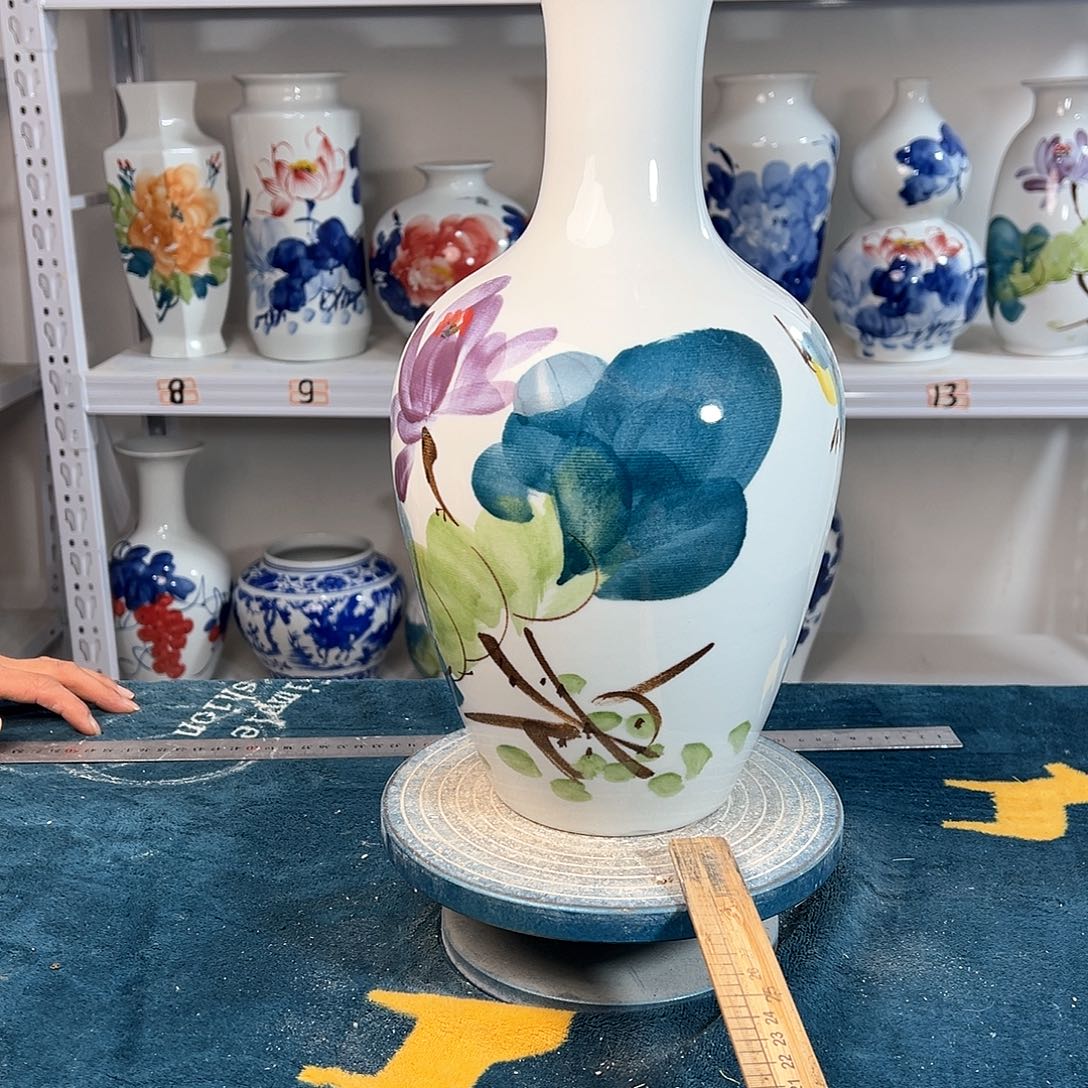 摆件景德镇陶瓷棒鸟