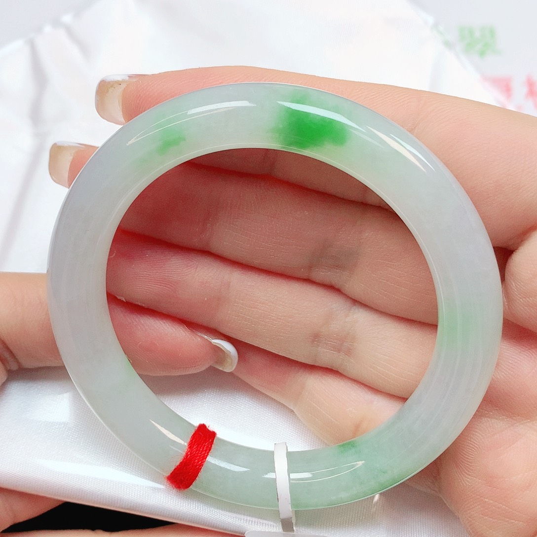 未镶嵌手镯翡翠抖音509