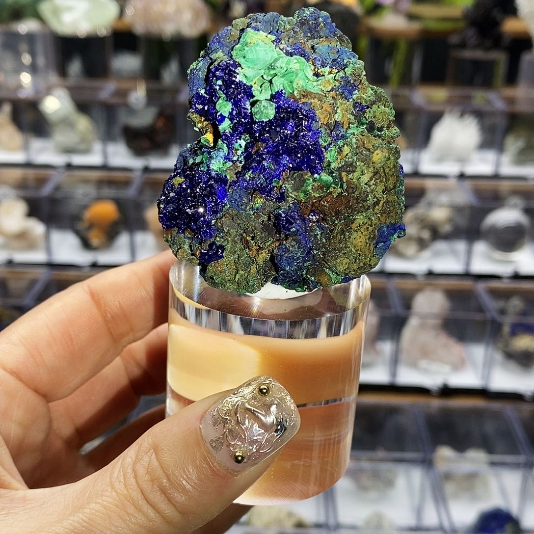 亚克力安徽蓝铜矿