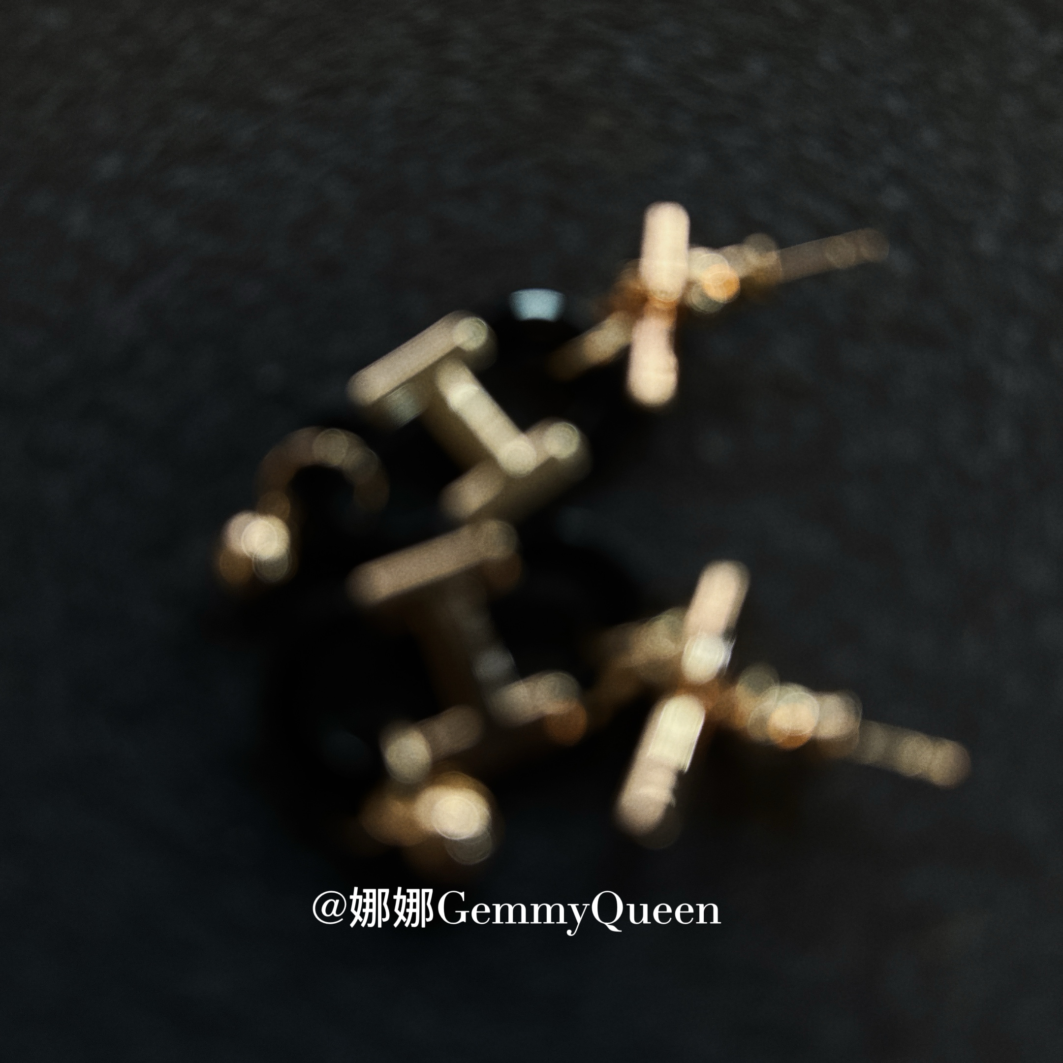 铜合金树脂耳饰 娜娜GemmyQueen耳环GQ10122