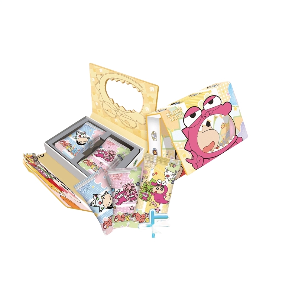 【吃吃】墨鱼文创蜡笔小新第一弹国卡二创收藏盲盒卡牌【默认代拆】N