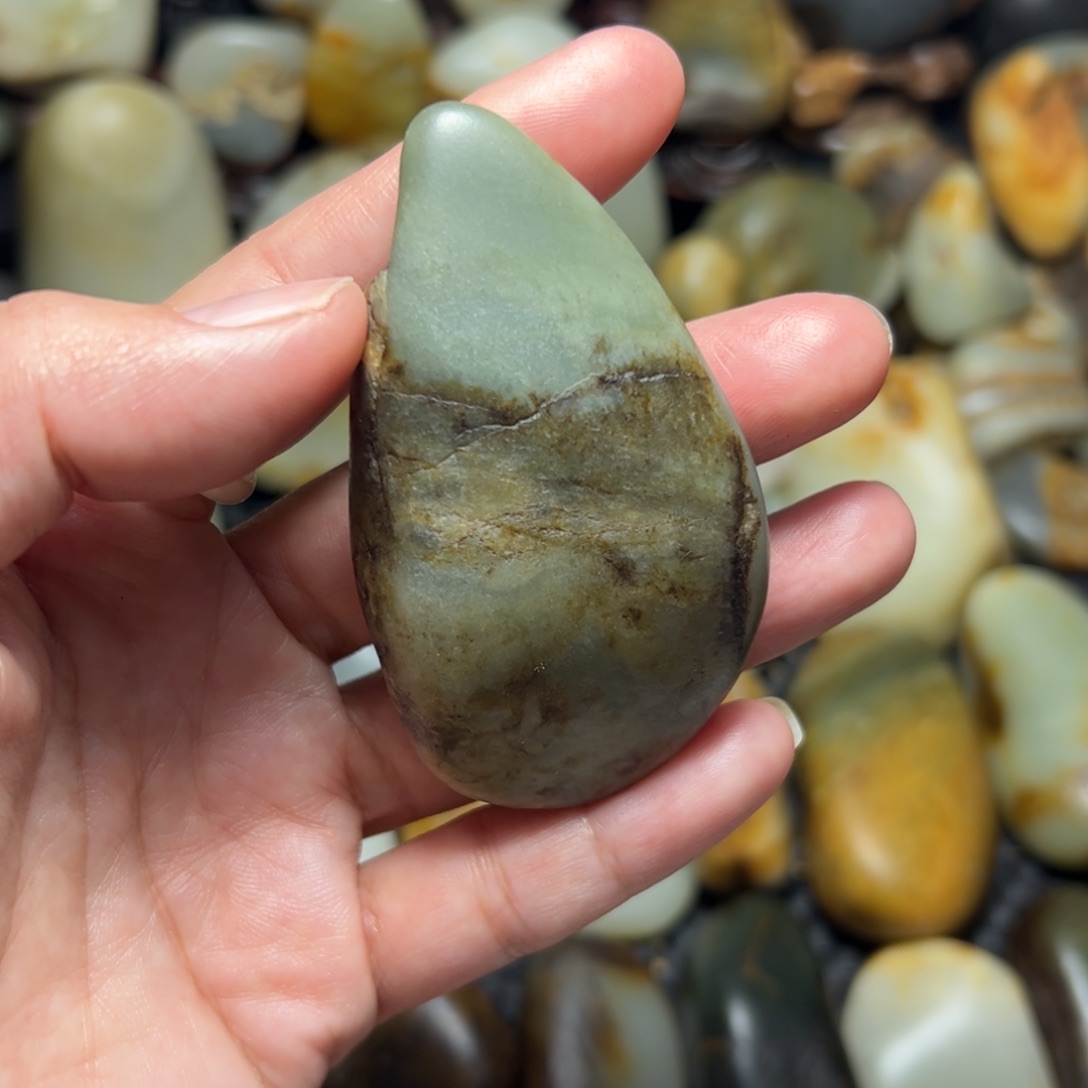 和田玉（青玉）14未镶嵌