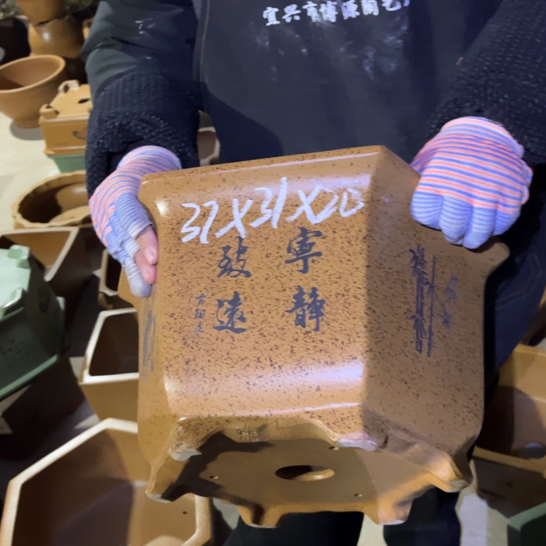 紫砂花盆盆景艺术